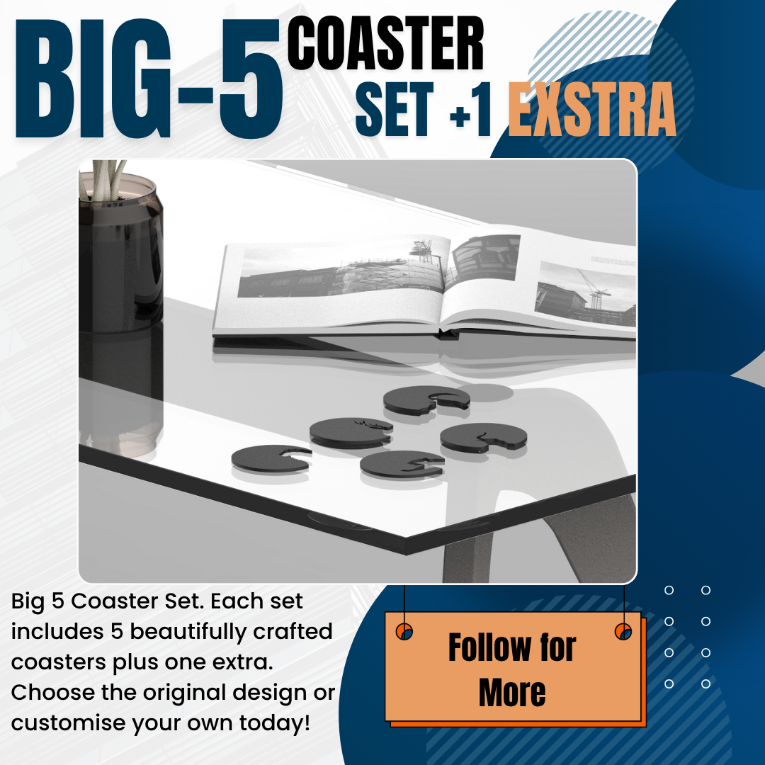 Big 5 Coaster set