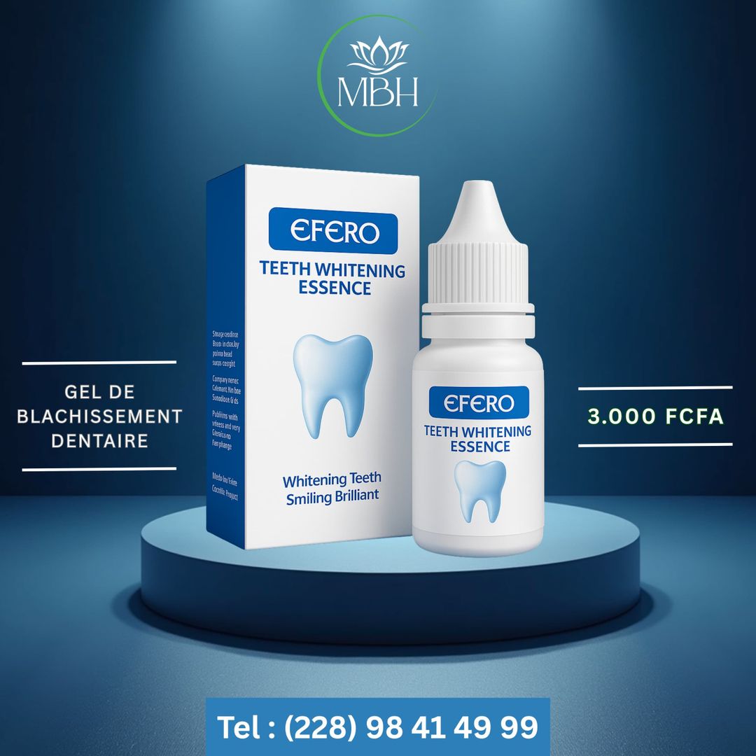 Gel blanchiment dentaire EFERO