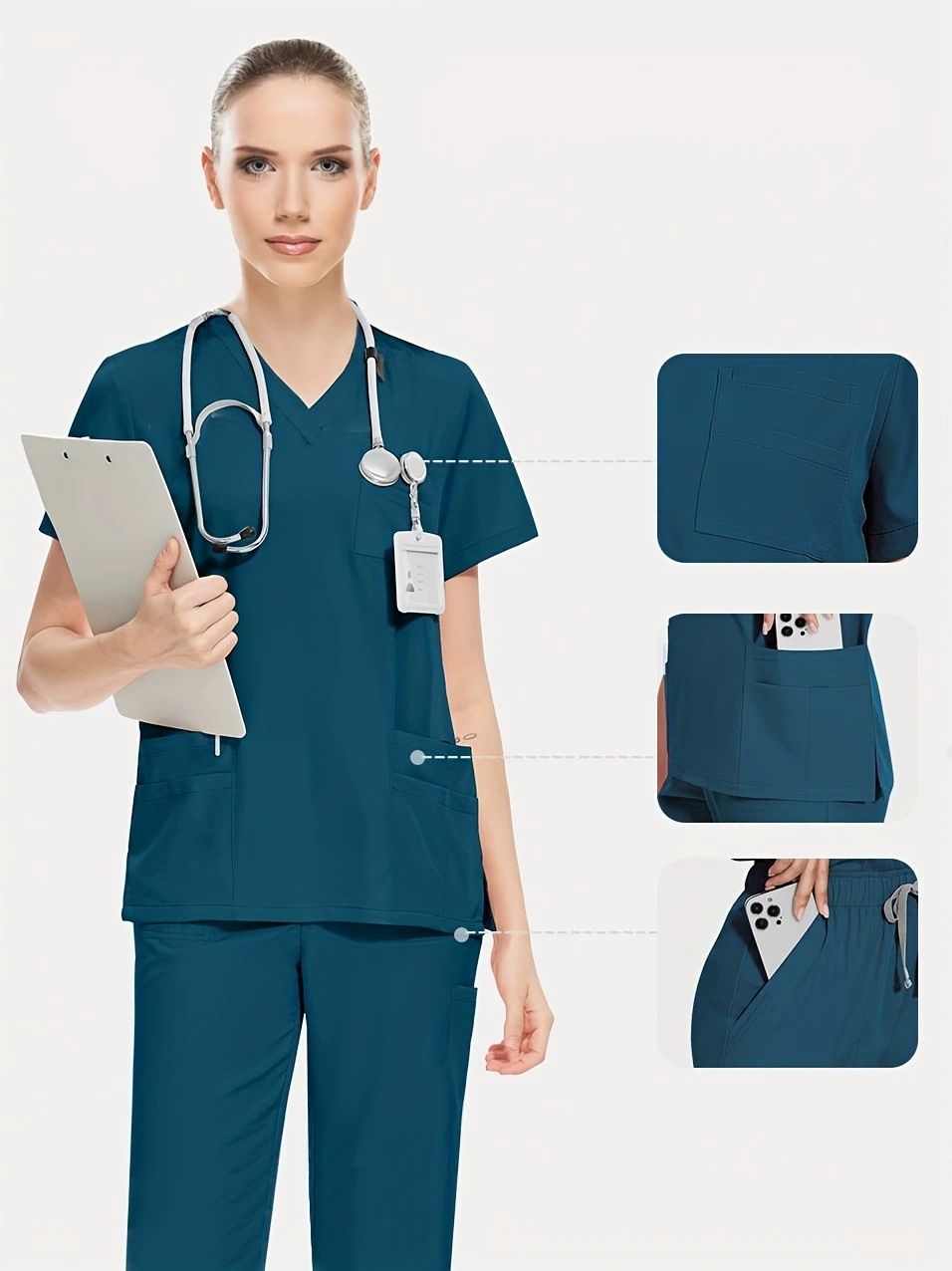 2 pcs Scrubs 