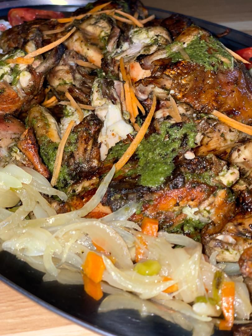 1/2 Poulet Braisé