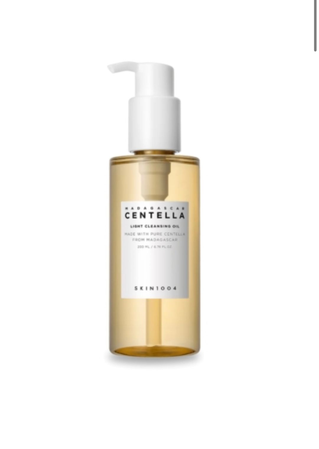 Centella Huile Nettoyante Légère et Apaisante 200 ml