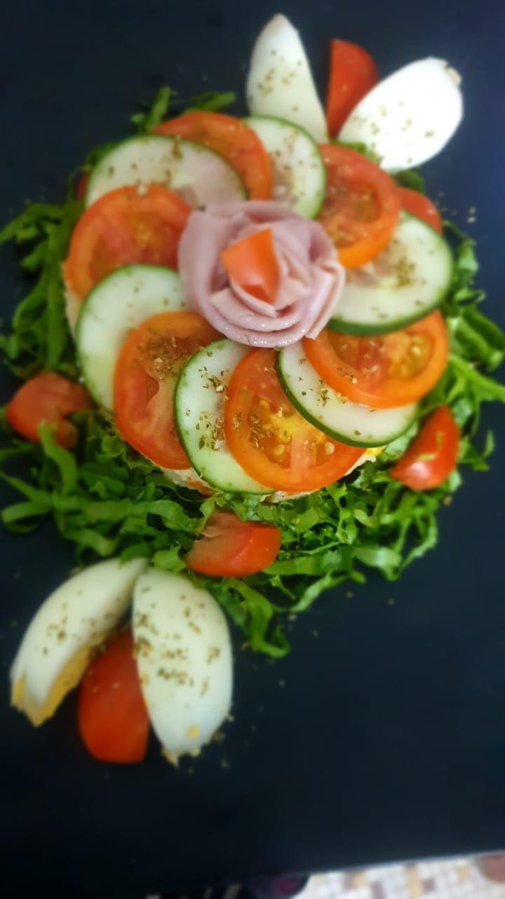 Assiettes de crudités