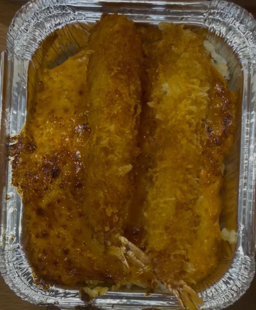 Baked Sushi Ebi Mentaiko
