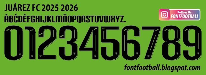 Font Vector Juárez FC 2025 2026 Shirt