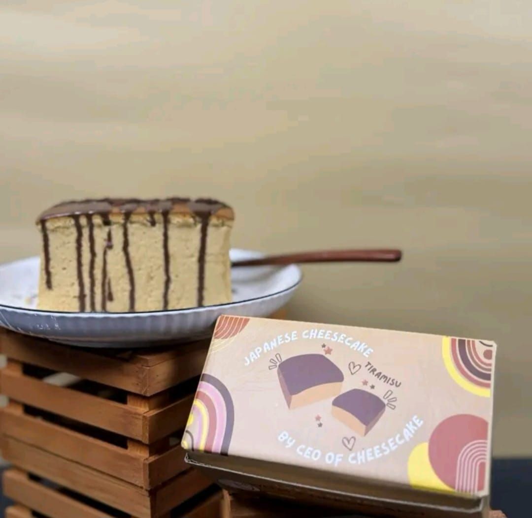 Japanese Cotton Cheesecake (Tiramisu)