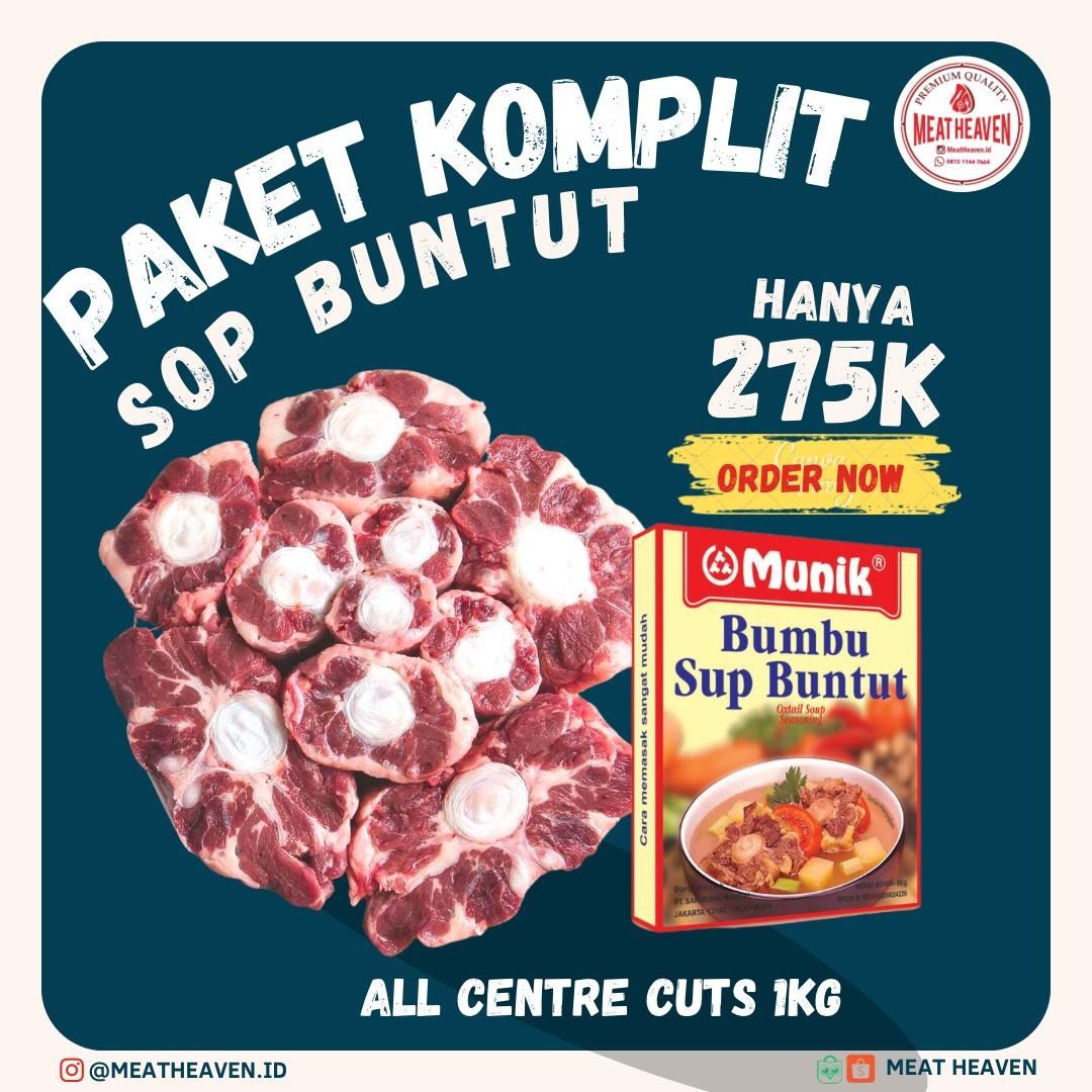 Paket Komplit Sop Buntut import