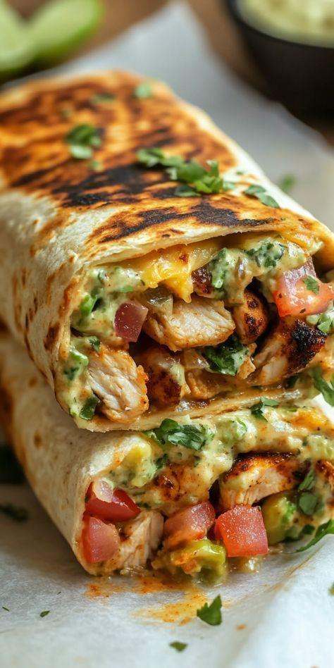 Spicy Chicken Chips Wrap
