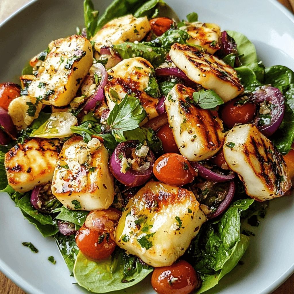 Halloumi Salad