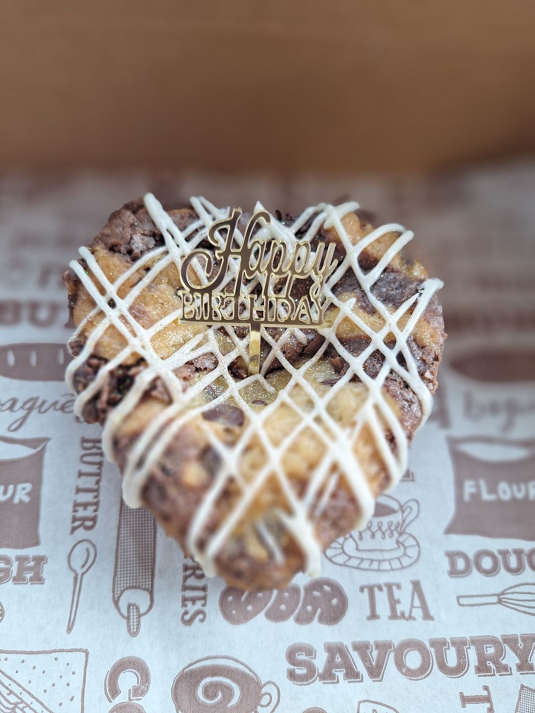 Heart Shape Brookie 