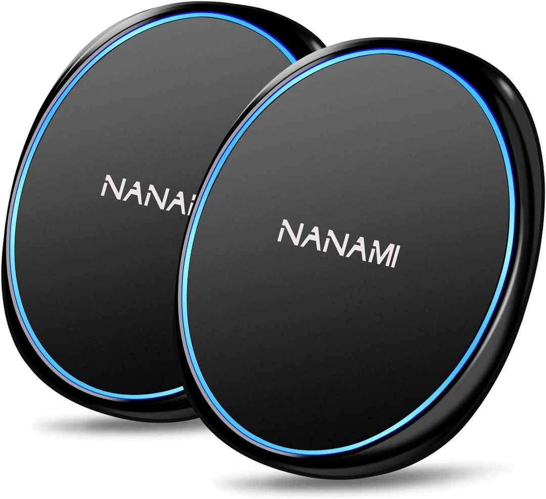Cargador inalámbrico rápido NANAMI [paquete de 2]