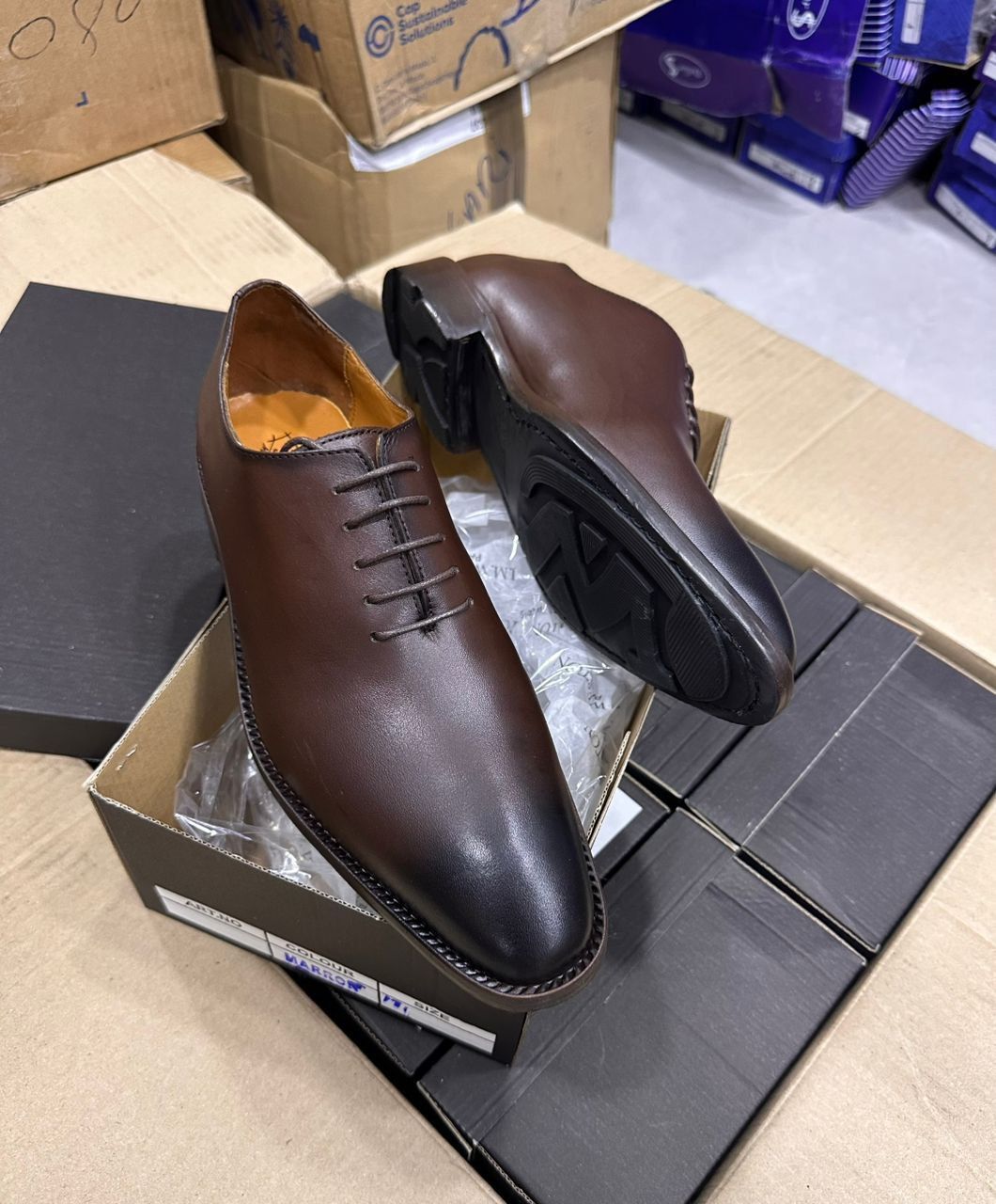 Soulier Présidentiel Marron 