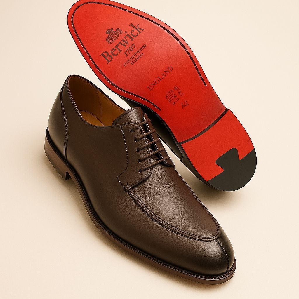 Soulier Mocassins Berwick avec semelle bois 