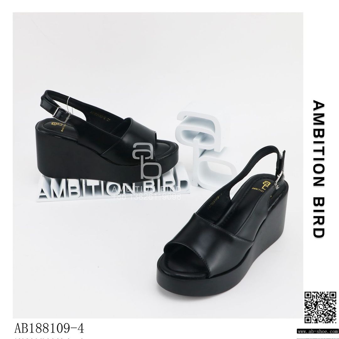 Leather Wedge Sandals
