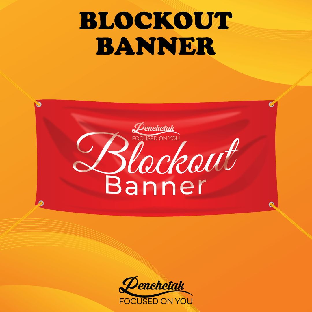 Blockout Banner 440gsm
