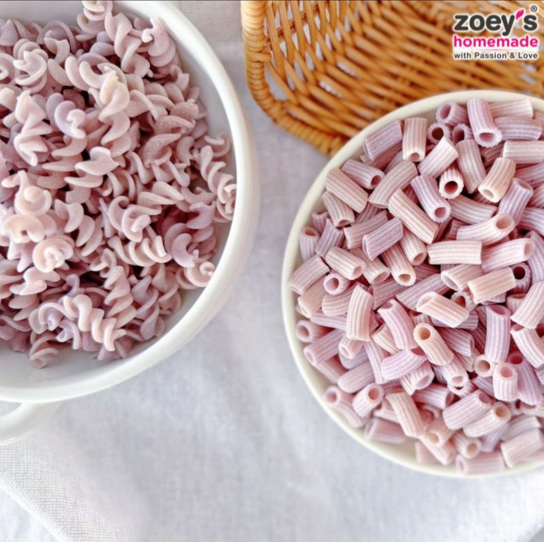 Zoey Purple Chinese Yam Pasta (±300g) 