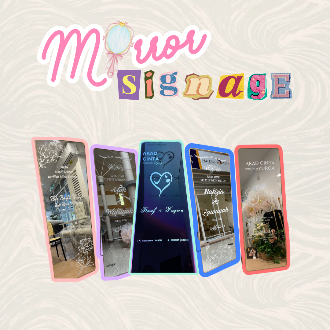 Mirror Signage