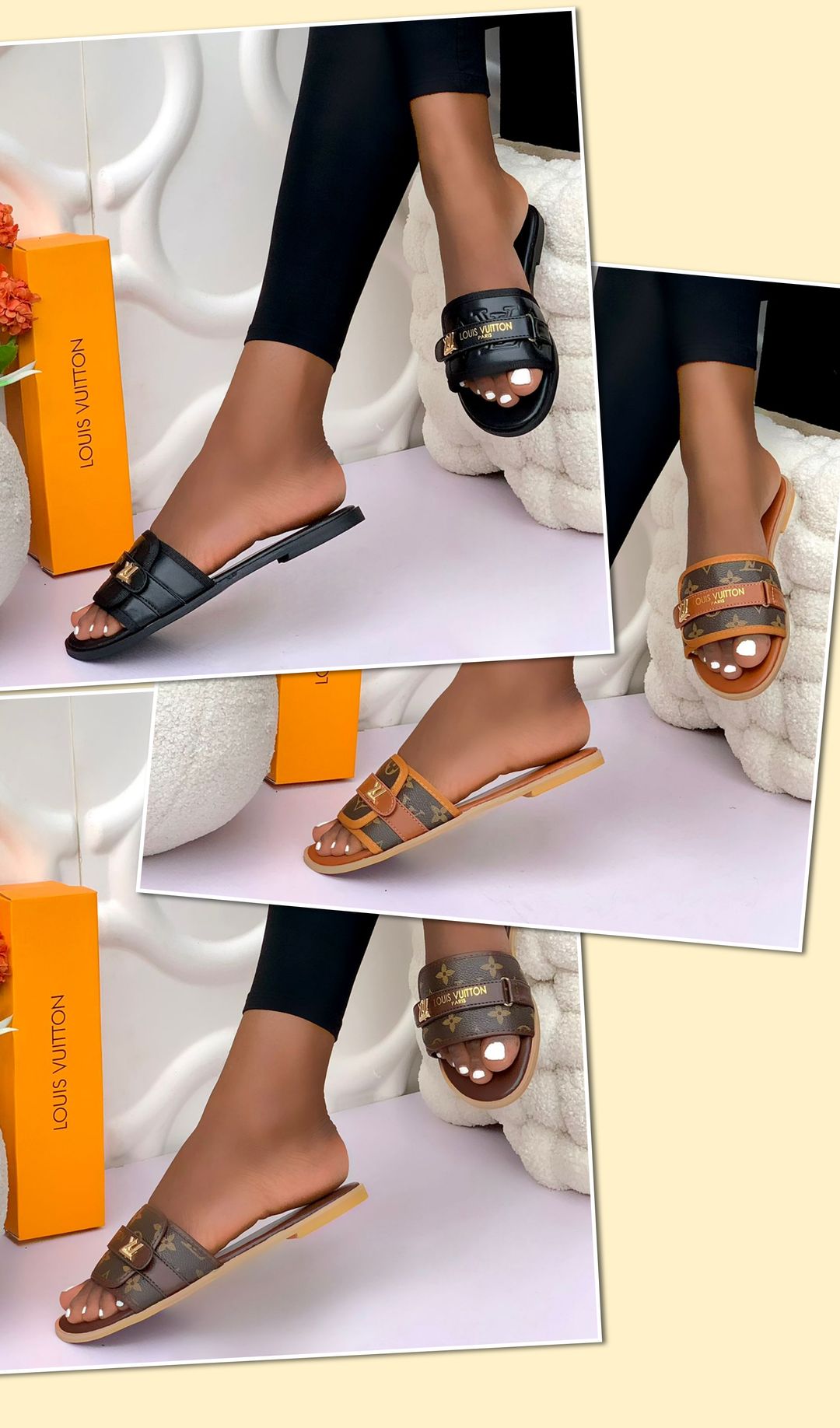 Ladies Slides 