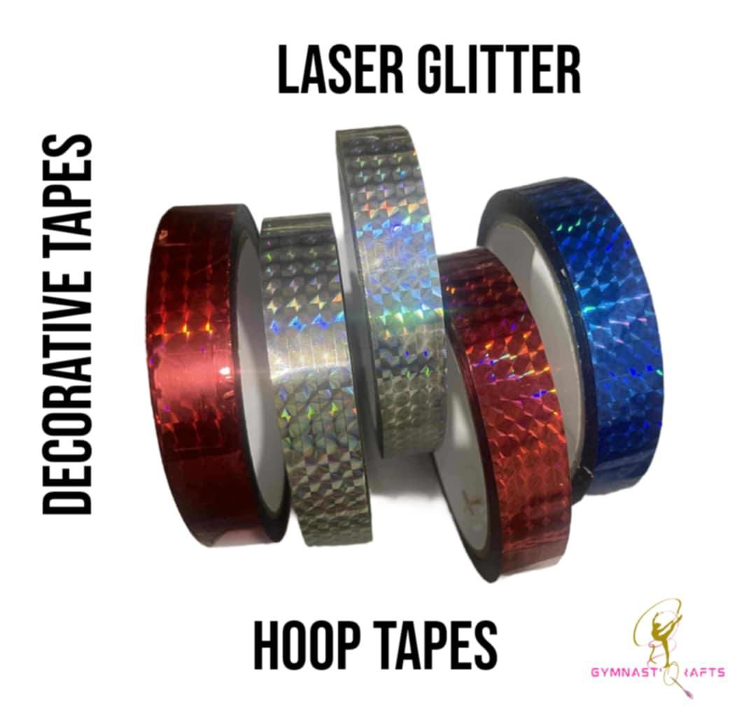 GymnastiQrafts | Laser Glitter Hoop Tape