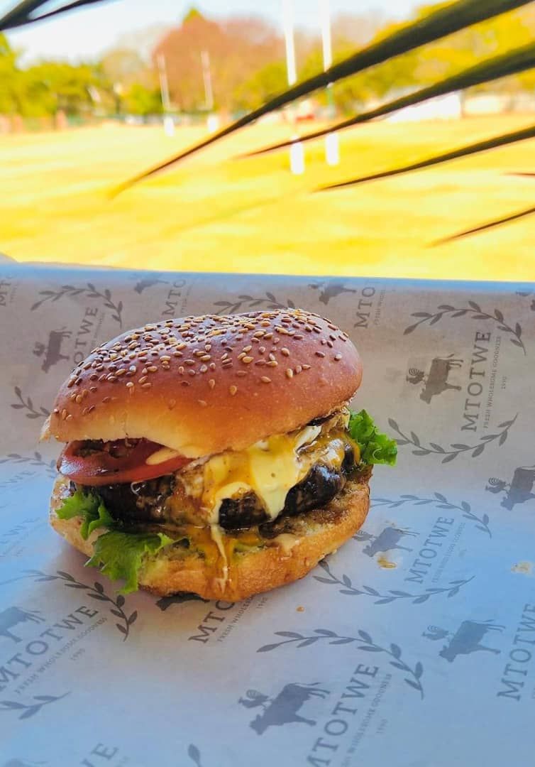 Cheesy Charlie Burger