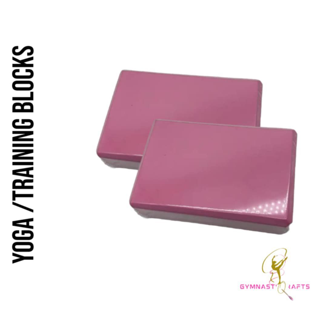 GymnastiQrafts | 1 Pair Yoga Training Blocks