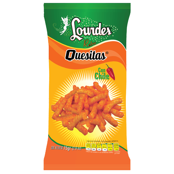 Quesitas Con Chile Lourdes 75 Gr.