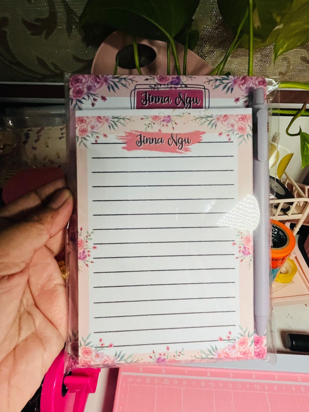 ✨PROMO✨ A6 HTD NOTEPAD WITH PEN