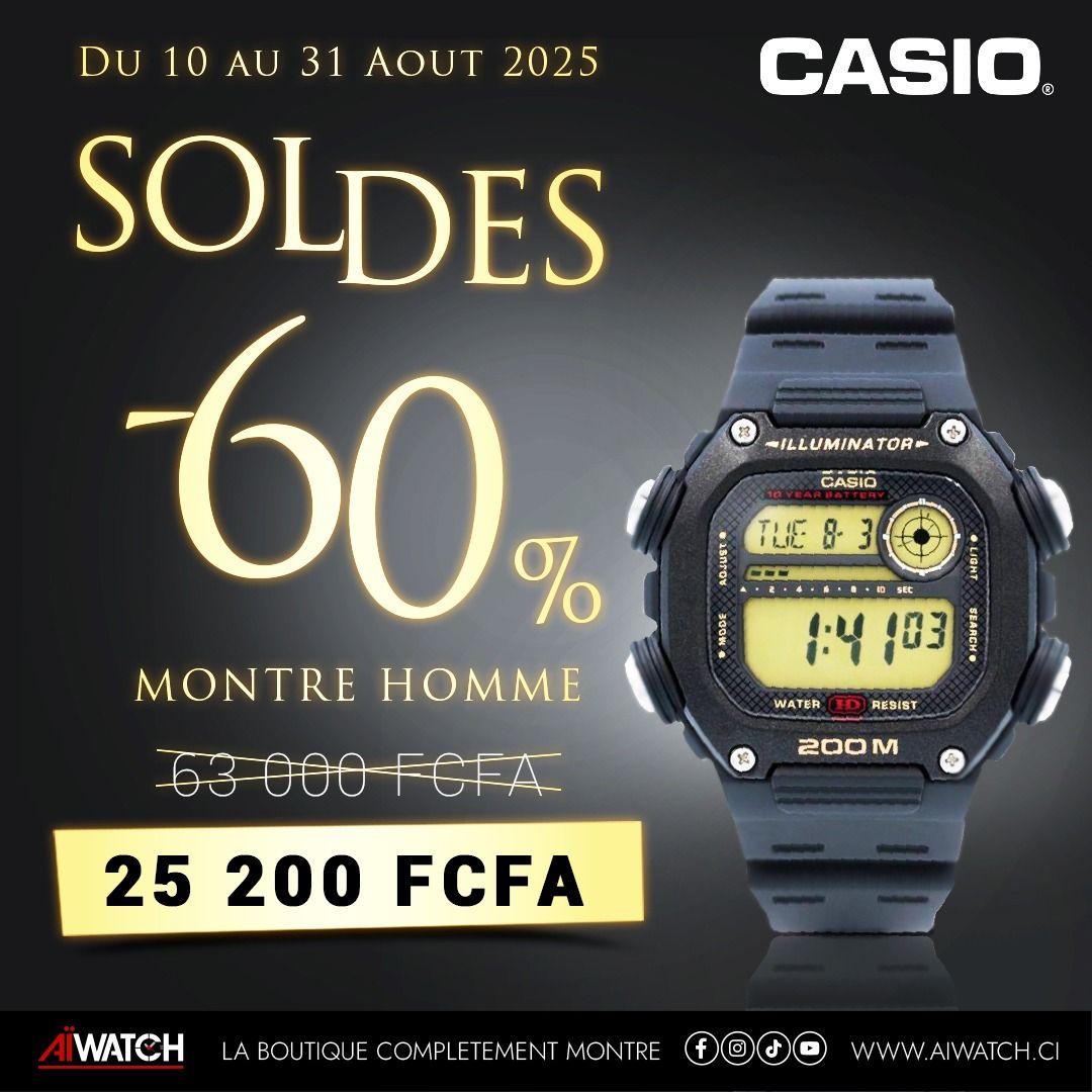 Montre Homme - DW-291H-9AVDF - Collection Jeunesse