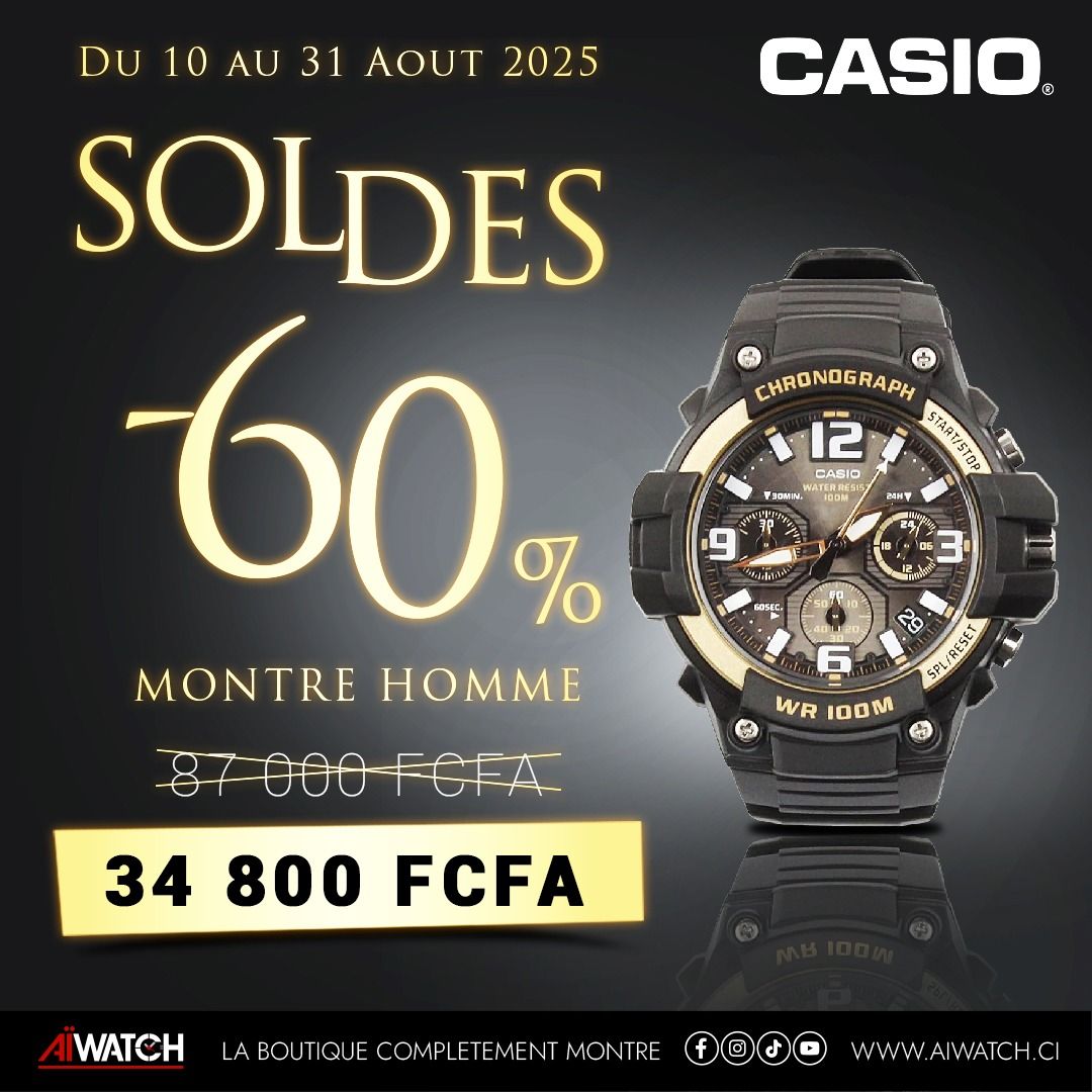 Montre Homme - MCW-100H-9A2VDF - Collection Sport