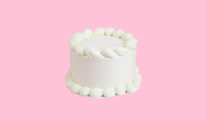 Bento White Cake