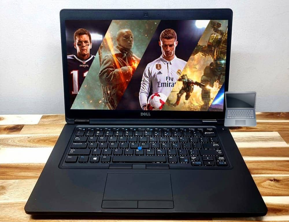 Dell i7 Gaming Laptop 16GB RAM 256GB SSD NVIDIA 2GB VGA Laptops