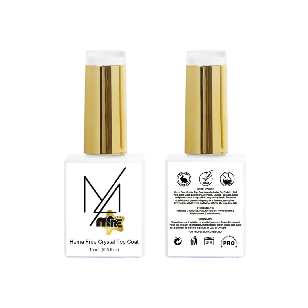 Hema Free Crystal Top Coat - 15 ml