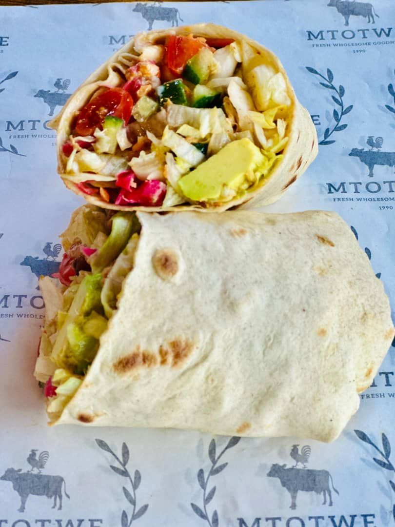 Chicken and Avo Wrap