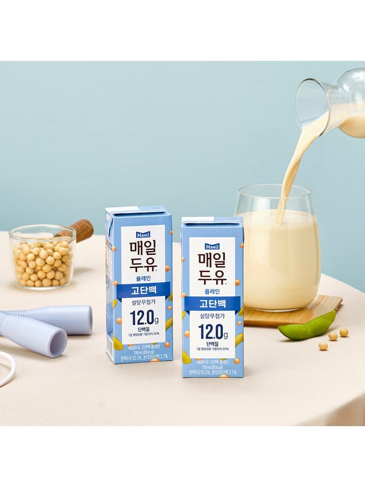매일두유 고단백 190ml x 24pack  Maeil High-Protein Soy Milk