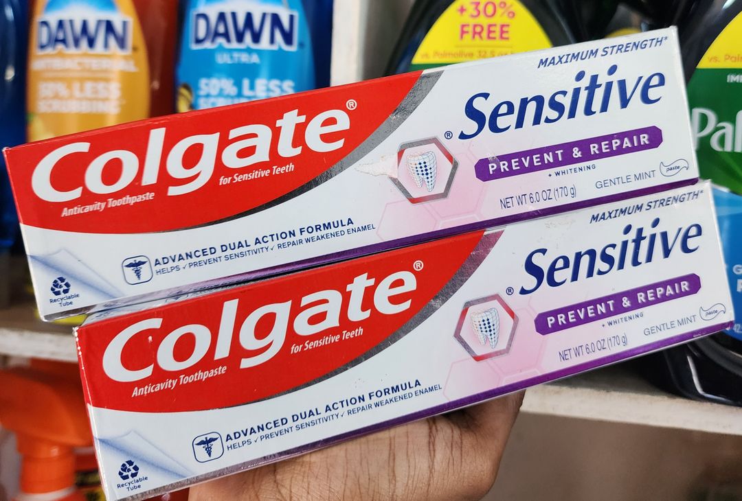 Colgate sensitive maximum strength prevent & repair 
