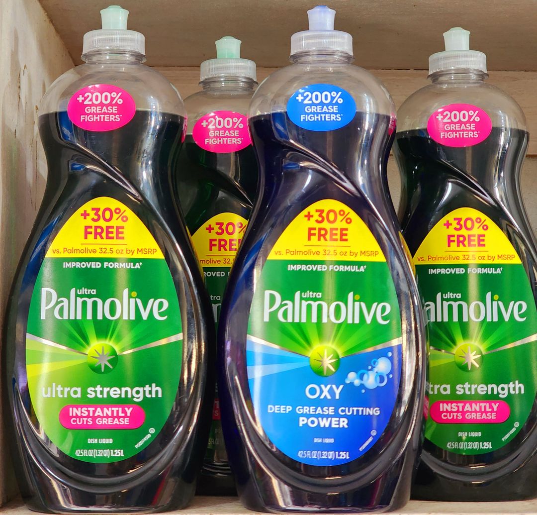 Palmolive Oxy deep grease cutting power