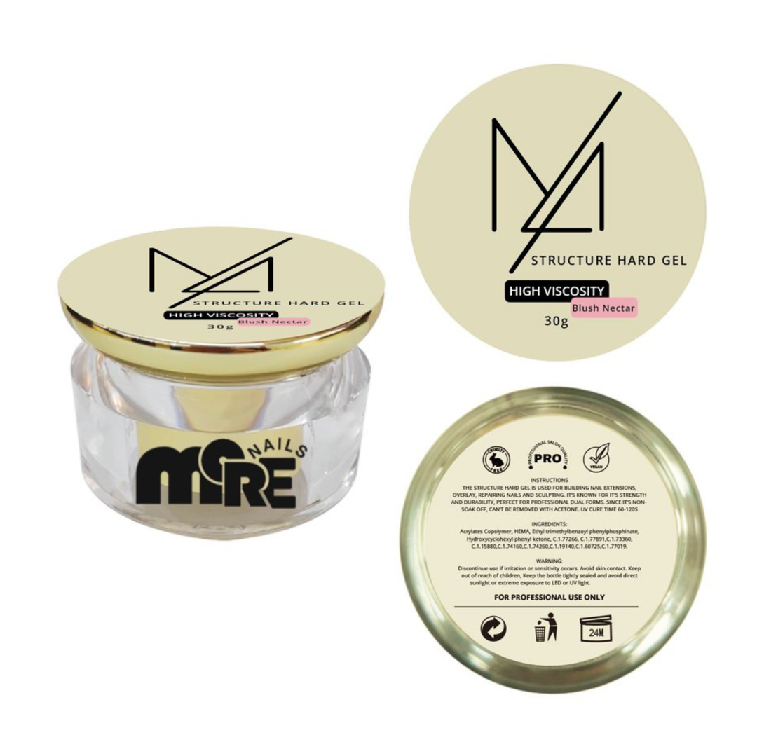 Structure Hard Gel 30g - Blush Nectar 