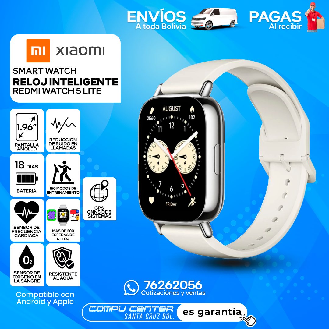 XIAOMI REDMI WATCH 5 LITE / SMARTWATCH / GOLD