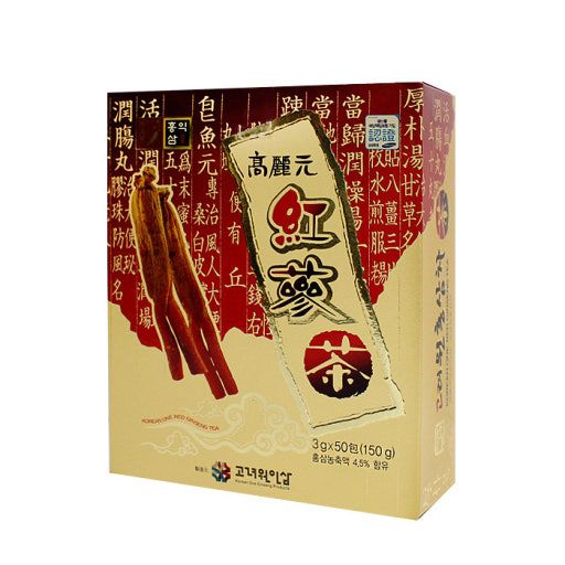 고려원 홍삼차 50포 Red Ginseng Tea 50 pkt