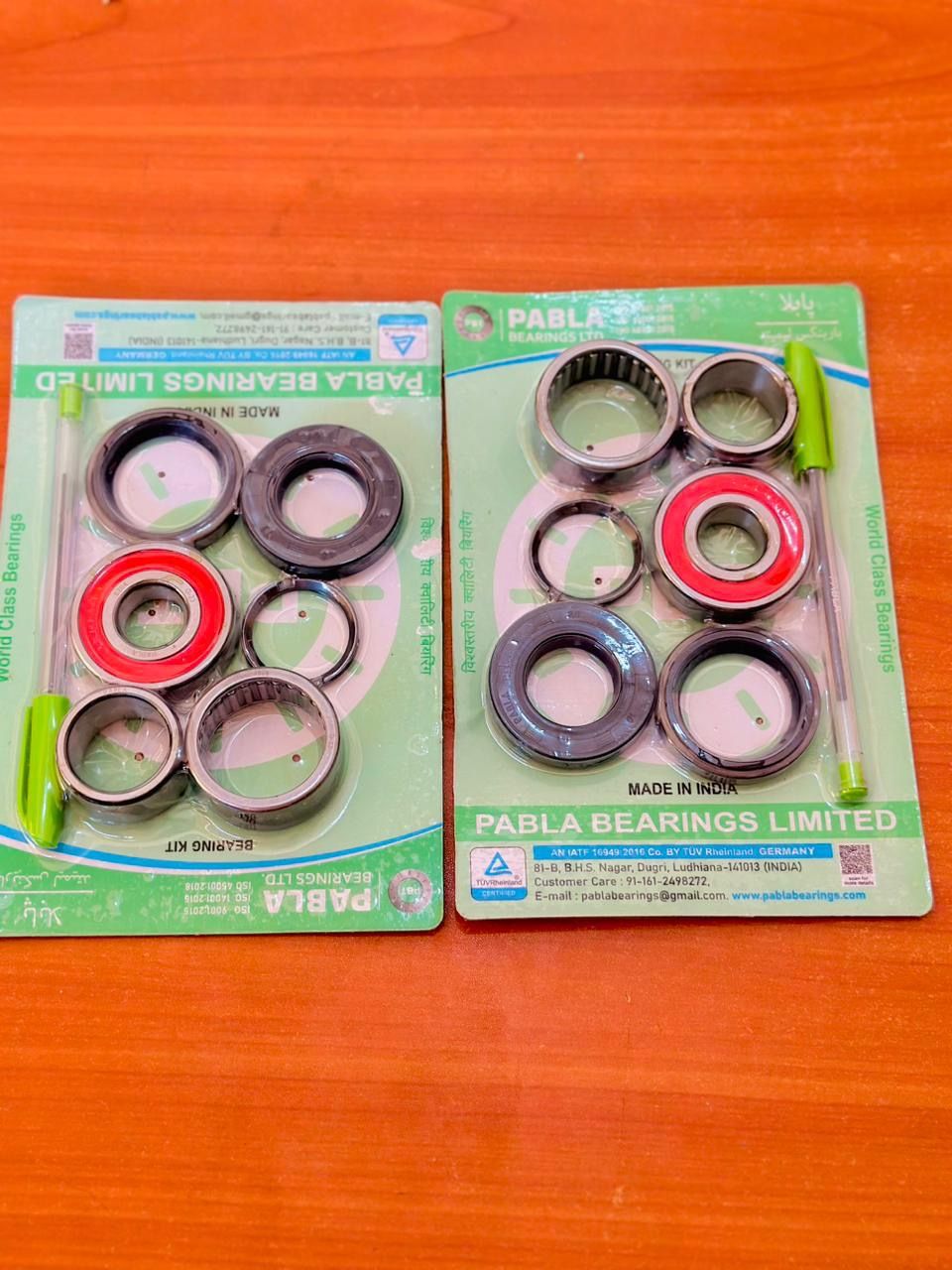 PABLA BEARING REAR 11665