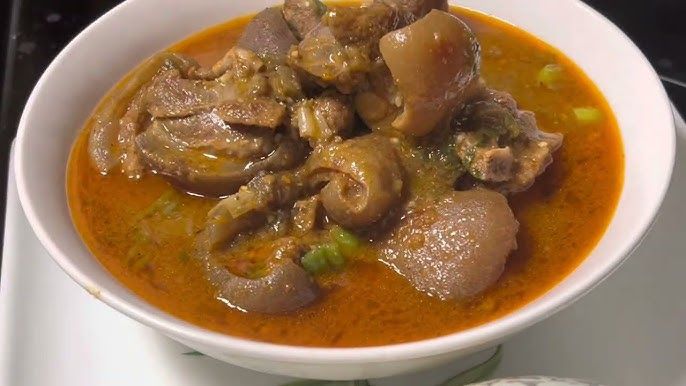 Soupe de viande de chèvre 