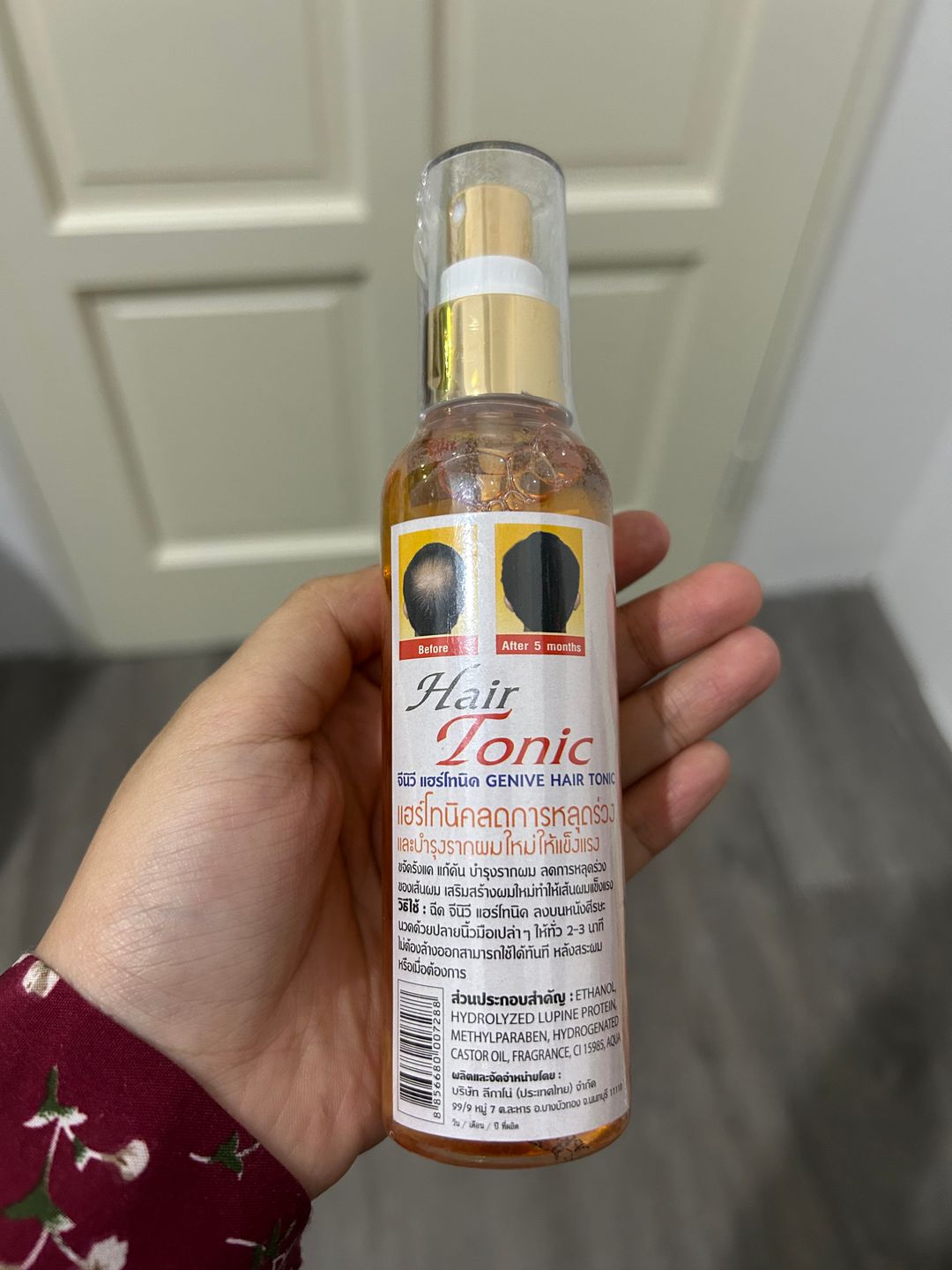 Genive hair tonic orange