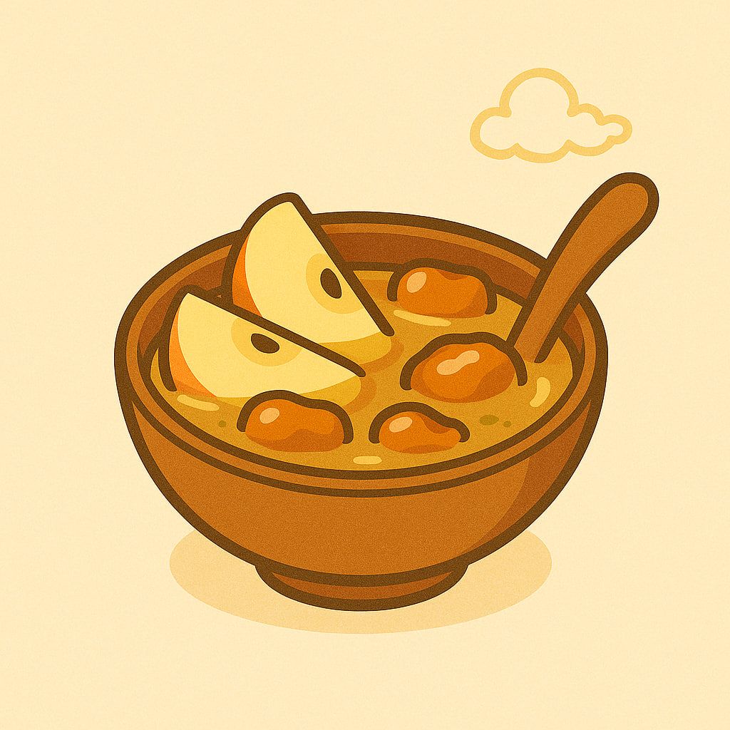 Peach Gum with Apple (Cold)