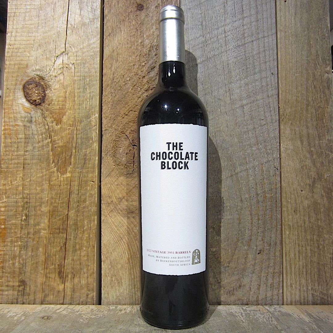 THE CHOCOLATE BLOCK WINE 750ML VINTAGE