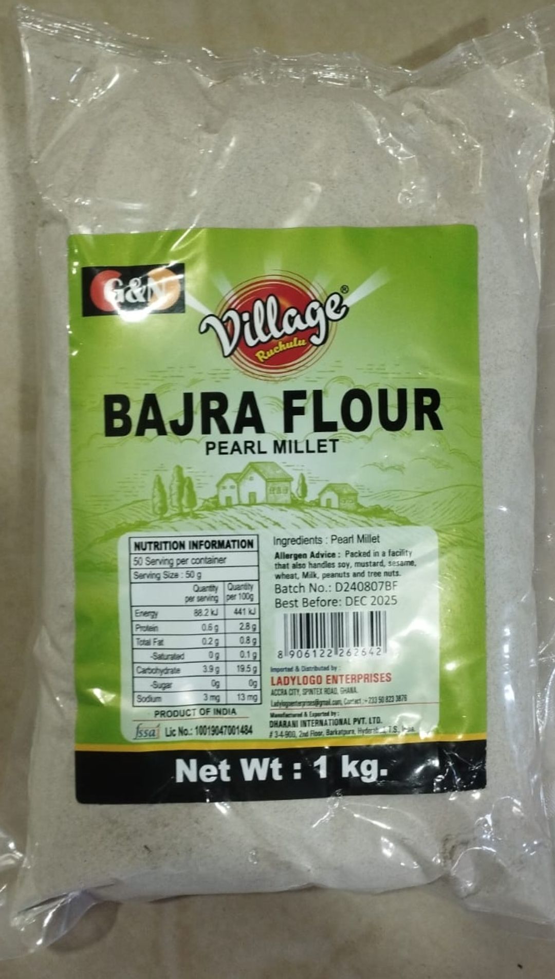 BAJRA ATTA 1 KG