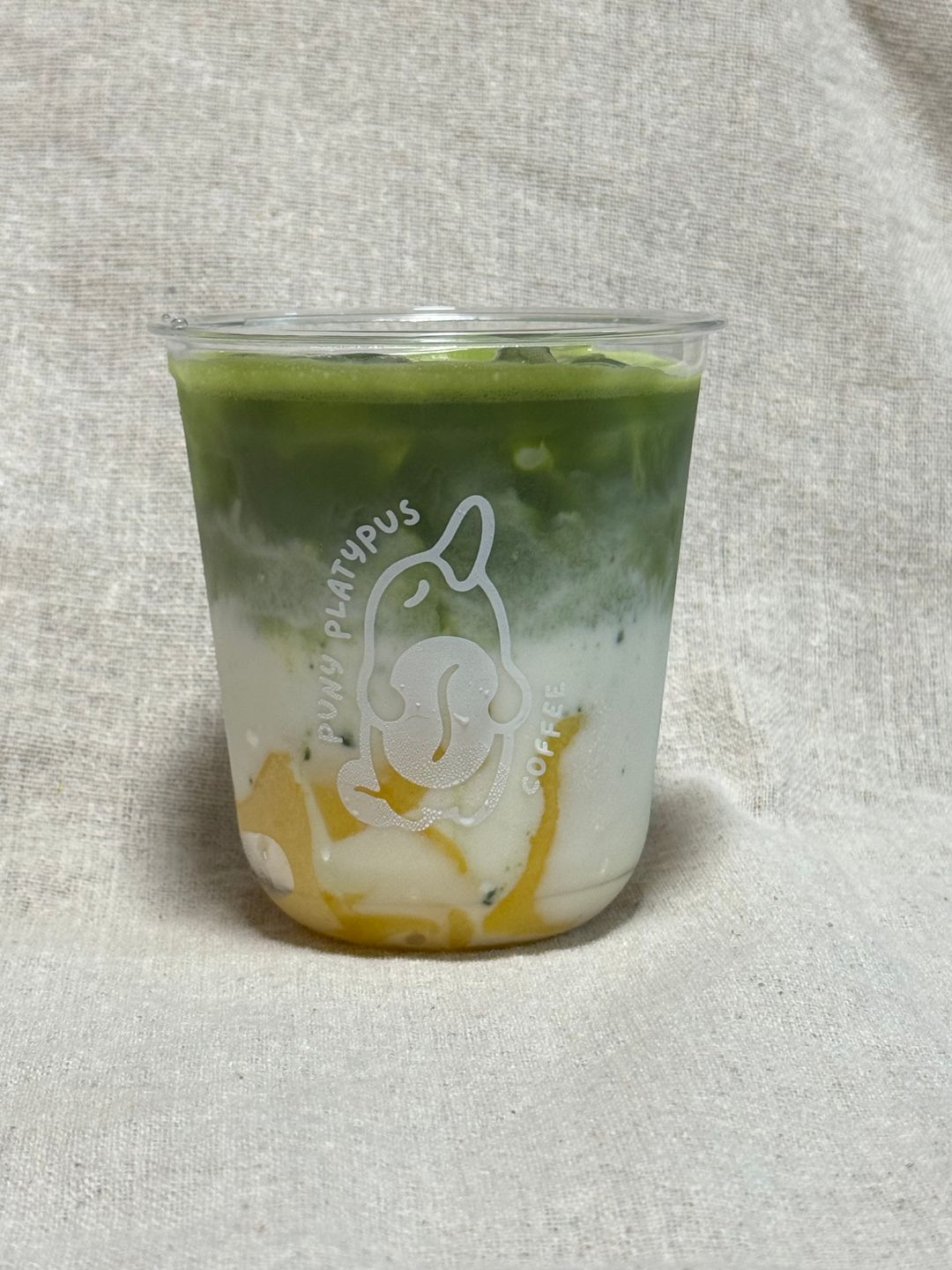 Mango Pudding Matcha