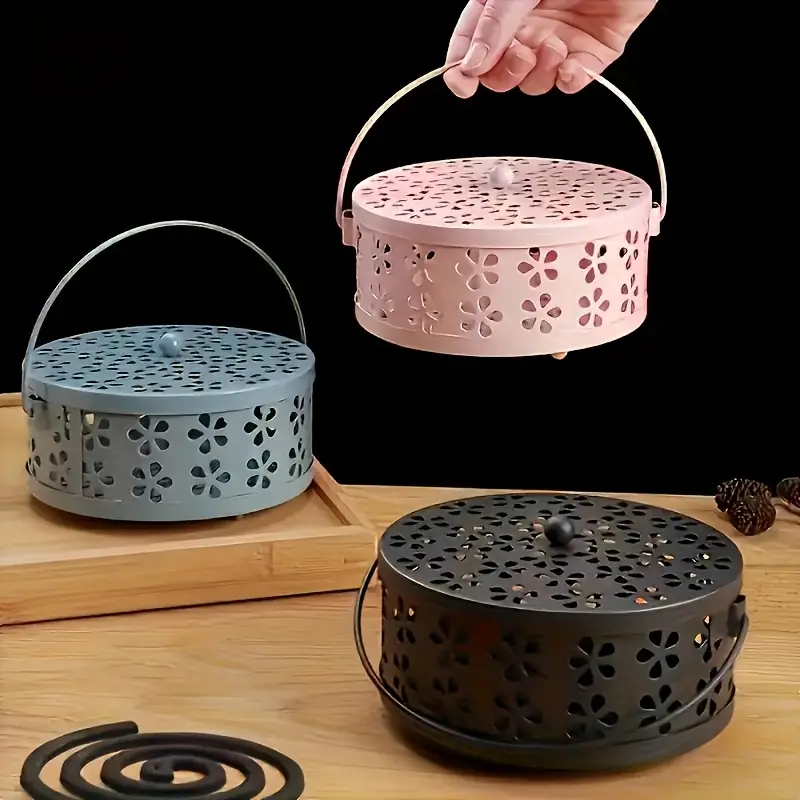 Vintage Style Metal Mosquito Coil Holder