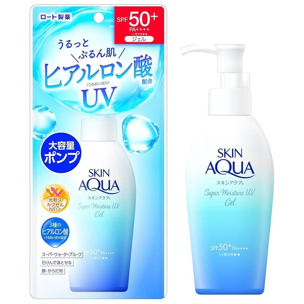 Rohto Mentholatum Skin Aqua Sunscreen Super Moisture UV Gel 