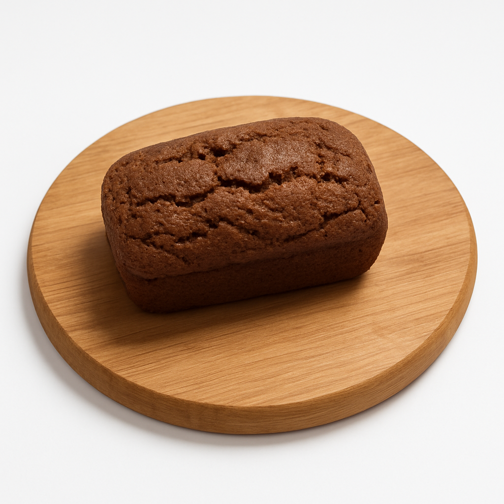 Black Velvet Large Loaf / Pan Grande Terciopelo Negro (5½" × 3")