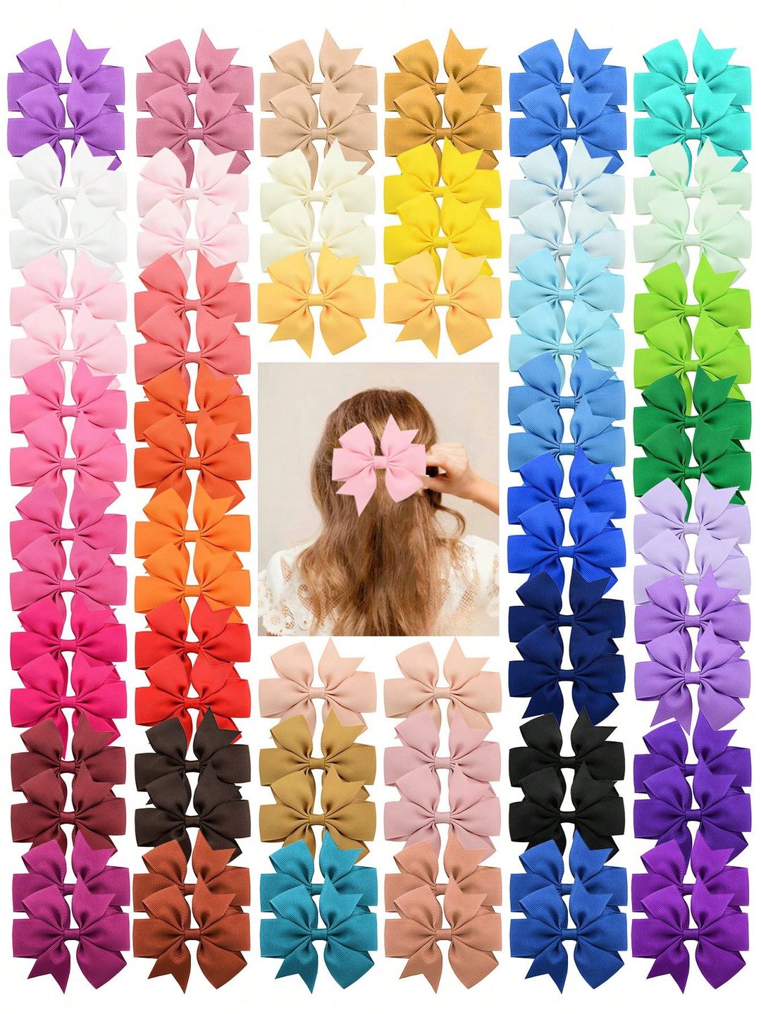 Pince à cheveux  30 pièces