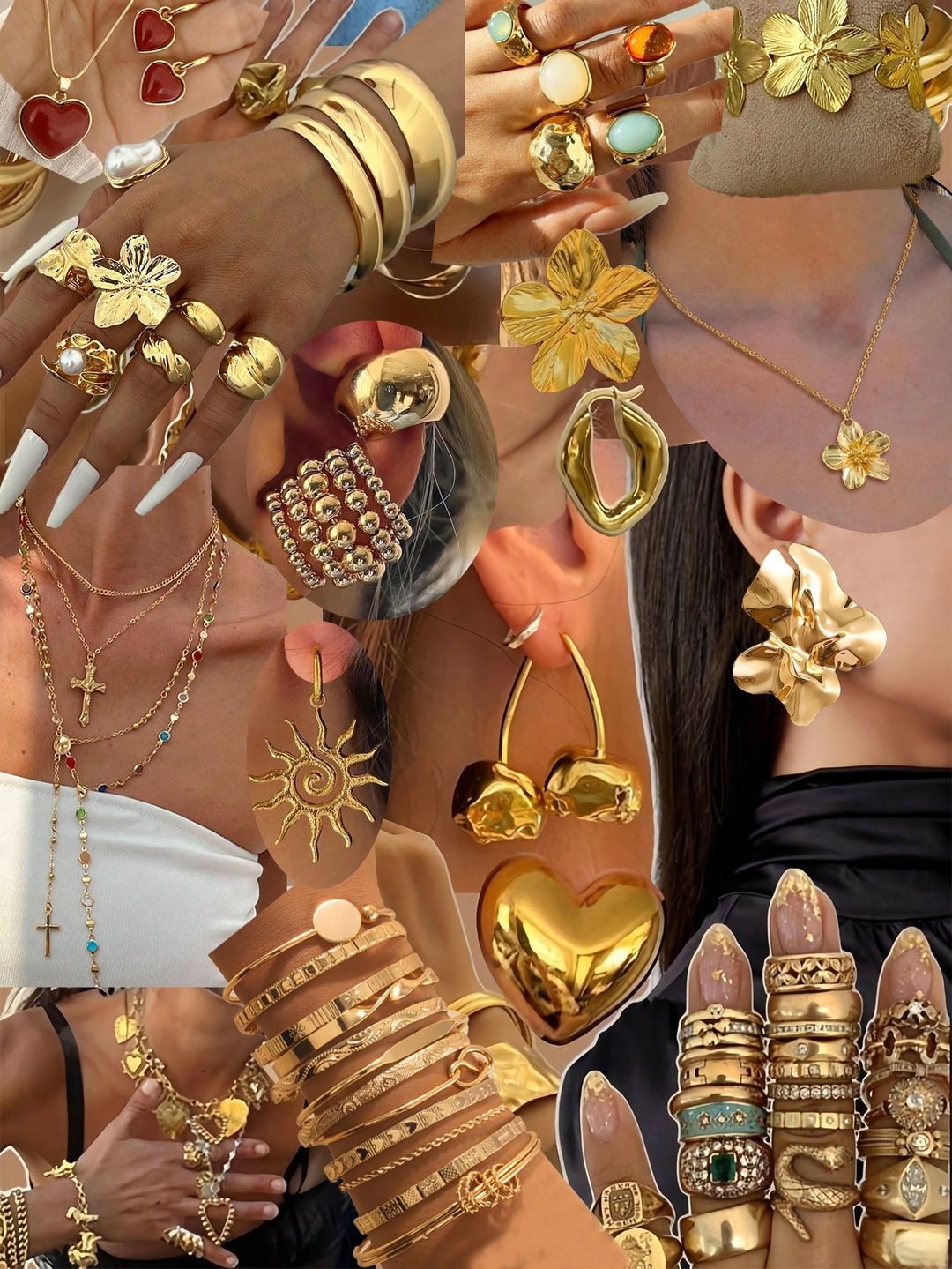 Ensemble, bijoux aléatoire, 276 pièces